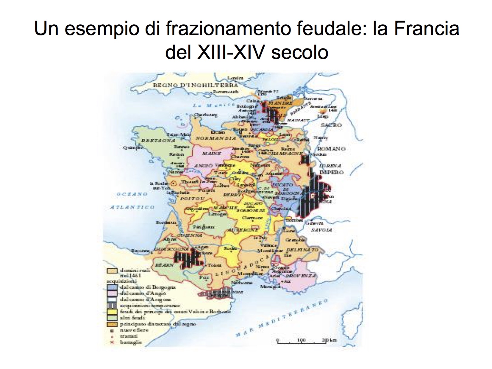 Frazionamento feudale Francia